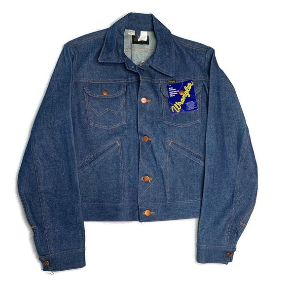 Wrangler Other - WRANGLER Vintage Denim Jean Jacket NWT